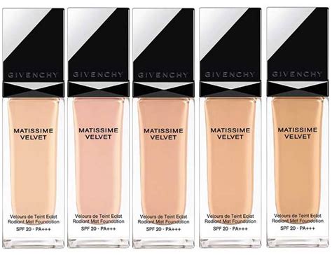 givenchy matissime velvet foundation powder|Matissime Velvet Radiant Mattifying Fluid Foundation .